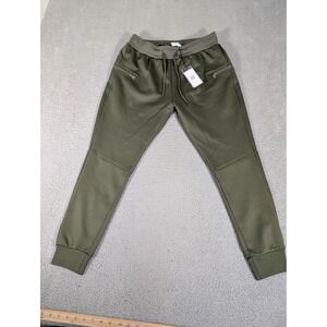 Born Tough Momentum Pants Mens Medium Olive Green‎ Slim Fit Joggers BT8500MG